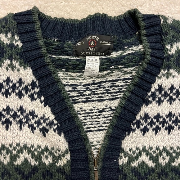 North Bay Outfitter Knitted Zip Up Cardigan - Picture 7 of 7